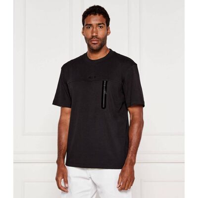 HUGO T-shirt Dubi Relaxed fit czarny S HUGO T-shirt Dubi Relaxed fit czarny S