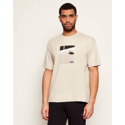 Boss GREEN T-shirt TS_Join Relaxed fit beżowy XL Boss GREEN T-shirt TS_Join Relaxed fit beżowy XL