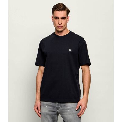 HUGO T-shirt Drostee Relaxed fit czarny L HUGO T-shirt Drostee Relaxed fit czarny L