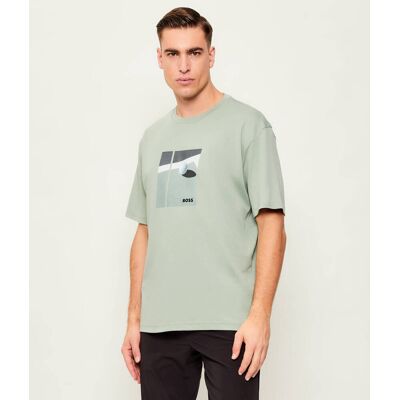Boss GREEN T-shirt TS_Join Relaxed fit miętowy M Boss GREEN T-shirt TS_Join Relaxed fit miętowy M