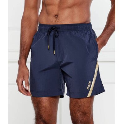 Boss BLACK Szorty kąpielowe Roman Regular Fit granatowy S Boss BLACK Szorty kąpielowe Roman Regular Fit granatowy S