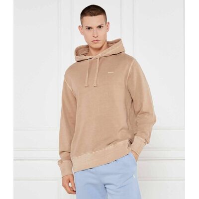 Gant Bluza Regular Fit beżowy XXL Gant Bluza Regular Fit beżowy XXL