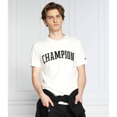 Champion T-shirt Comfort fit kremowy S Champion T-shirt Comfort fit kremowy S