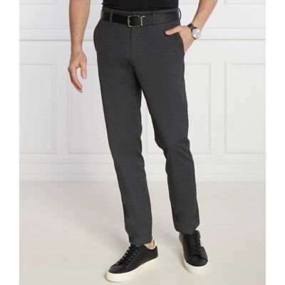 Boss ORANGE Spodnie Chino Tapered fit grafitowy 35/34 Boss ORANGE Spodnie Chino Tapered fit grafitowy 35/34