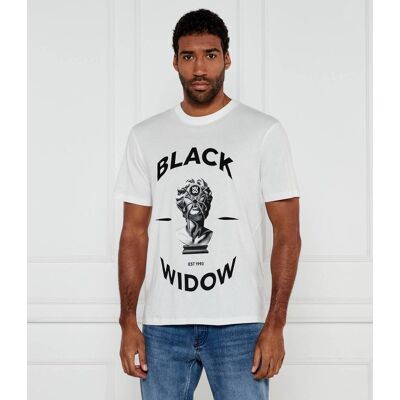 HUGO T-shirt Dostalgi Relaxed fit biały XL HUGO T-shirt Dostalgi Relaxed fit biały XL