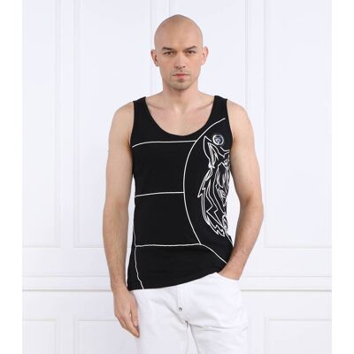 Plein Sport Tank top Regular Fit czarny L Plein Sport Tank top Regular Fit czarny L