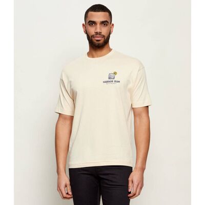 Drykorn T-shirt KAYRO_HC Relaxed fit beżowy S Drykorn T-shirt KAYRO_HC Relaxed fit beżowy S
