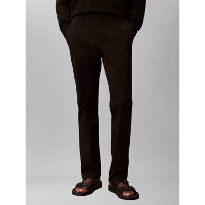 Calvin Klein Jeans Spodnie chino Slim Fit czarny 36/34 Calvin Klein Jeans Spodnie chino Slim Fit czarny 36/34