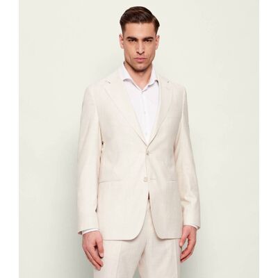 Boss BLACK Marynarka C-Huge-261 Slim Fit z dodatkiem wełny beżowy 56 Boss BLACK Marynarka C-Huge-261 Slim Fit z dodatkiem wełny beżowy 56