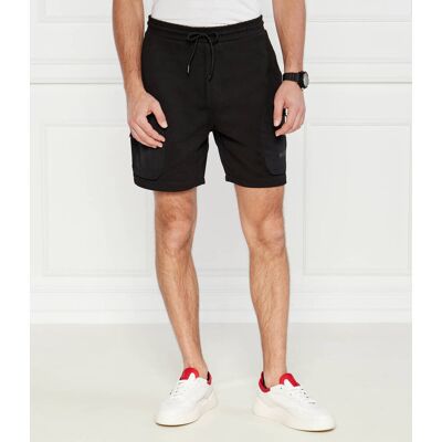 HUGO Szorty Regular Fit czarny XXL HUGO Szorty Regular Fit czarny XXL