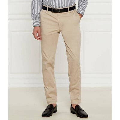 Boss BLACK Spodnie H-Kane Regular Fit beżowy 50 Boss BLACK Spodnie H-Kane Regular Fit beżowy 50