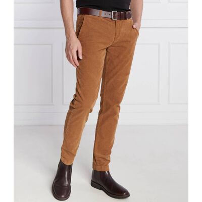 Tommy Hilfiger Spodnie chino BLEECKER CHINO CORDUROY GMD Slim Fit brązowy 31/32 Tommy Hilfiger Spodnie chino BLEECKER CHINO CORDUROY GMD Slim Fit brązowy 31/32