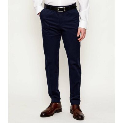 Boss BLACK Spodnie chino C-Genius-TU-WG-261F Slim Fit granatowy 56 Boss BLACK Spodnie chino C-Genius-TU-WG-261F Slim Fit granatowy 56