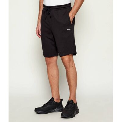HUGO Szorty Dayono Loose fit czarny M HUGO Szorty Dayono Loose fit czarny M