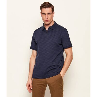 Barbour Polo Hockham Regular Fit granatowy L Barbour Polo Hockham Regular Fit granatowy L