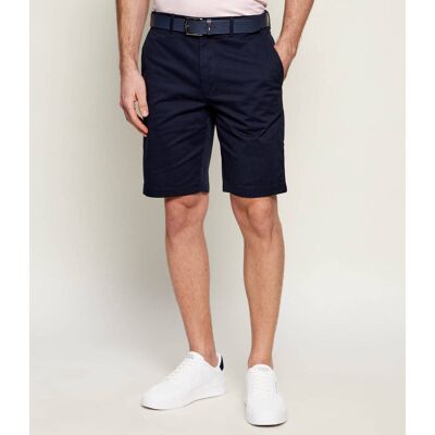 Tommy Hilfiger Szorty chino Denton Slim Fit granatowy 36 Tommy Hilfiger Szorty chino Denton Slim Fit granatowy 36