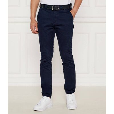 Tommy Jeans Spodnie chino Austin Slim Fit granatowy 38/34 Tommy Jeans Spodnie chino Austin Slim Fit granatowy 38/34