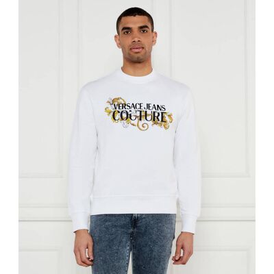 Versace Jeans Couture Bluza Regular Fit biały L Versace Jeans Couture Bluza Regular Fit biały L
