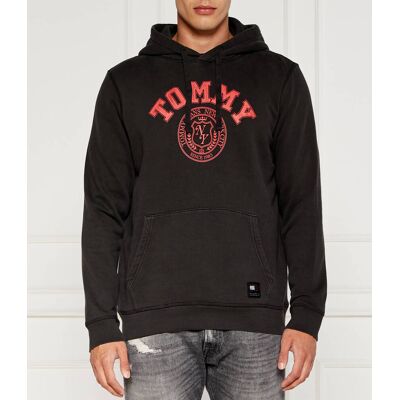 Tommy Jeans Bluza Regular Fit czarny M Tommy Jeans Bluza Regular Fit czarny M