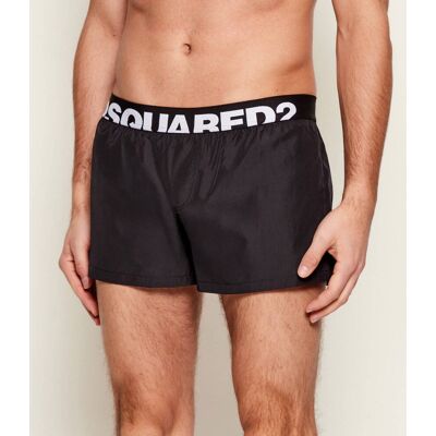 Dsquared2 Szorty kąpielowe SUNSET CHASER Regular Fit czarny 54 Dsquared2 Szorty kąpielowe SUNSET CHASER Regular Fit czarny 54