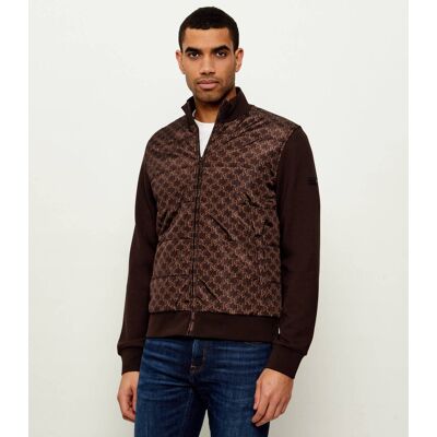 Karl Lagerfeld Kurtka bomber Regular Fit brązowy M Karl Lagerfeld Kurtka bomber Regular Fit brązowy M
