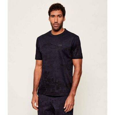 Boss GREEN T-shirt TS_Clash Regular Fit granatowy M Boss GREEN T-shirt TS_Clash Regular Fit granatowy M