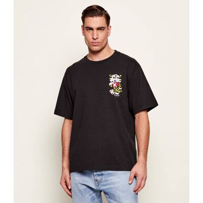 Kenzo T-shirt Relaxed fit czarny S Kenzo T-shirt Relaxed fit czarny S