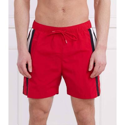 Tommy Hilfiger Szorty kąpielowe Slim Fit czerwony M Tommy Hilfiger Szorty kąpielowe Slim Fit czerwony M