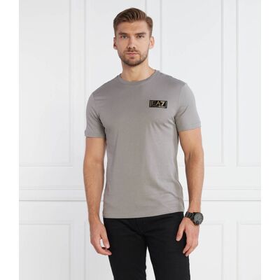 EA7 T-shirt Regular Fit szary XL EA7 T-shirt Regular Fit szary XL