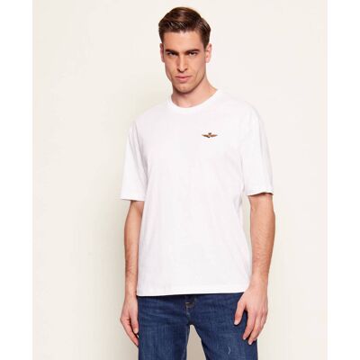 Aeronautica Militare T-shirt Comfort fit biały XXL Aeronautica Militare T-shirt Comfort fit biały XXL