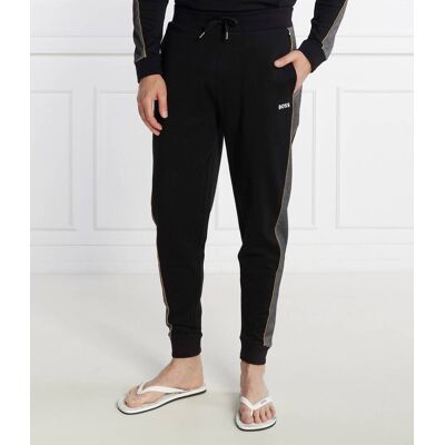 Boss BLACK Spodnie dresowe Tracksuit Regular Fit czarny XXL Boss BLACK Spodnie dresowe Tracksuit Regular Fit czarny XXL