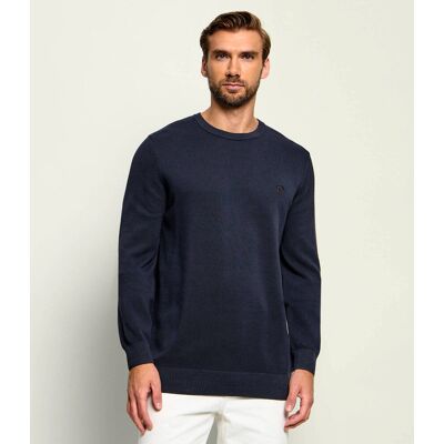 Fred Perry Sweter Regular Fit granatowy L Fred Perry Sweter Regular Fit granatowy L