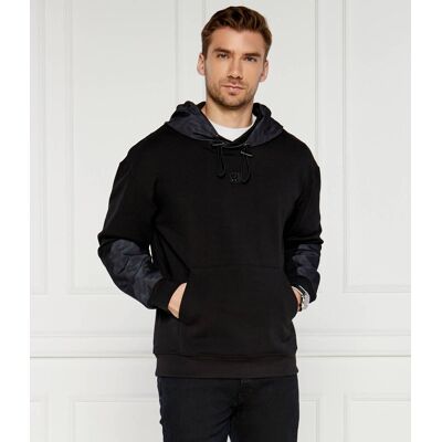 HUGO Bluza Regular Fit czarny M HUGO Bluza Regular Fit czarny M