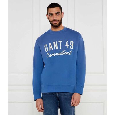 Gant Bluza GRAPHIC Relaxed fit niebieski S Gant Bluza GRAPHIC Relaxed fit niebieski S