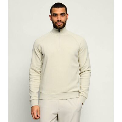 Boss GREEN Bluza Sweat Regular Fit beżowy M Boss GREEN Bluza Sweat Regular Fit beżowy M