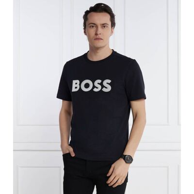 Boss GREEN T-shirt Tee 1 Regular Fit granatowy S Boss GREEN T-shirt Tee 1 Regular Fit granatowy S