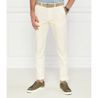 Tommy Hilfiger Spodnie chino Slim Fit kremowy 30/32 Tommy Hilfiger Spodnie chino Slim Fit kremowy 30/32