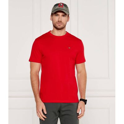 Napapijri T-shirt SALIS Regular Fit czerwony S Napapijri T-shirt SALIS Regular Fit czerwony S