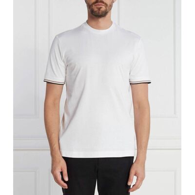 Boss BLACK T-shirt Thompson 04 Regular Fit biały XXXL Boss BLACK T-shirt Thompson 04 Regular Fit biały XXXL