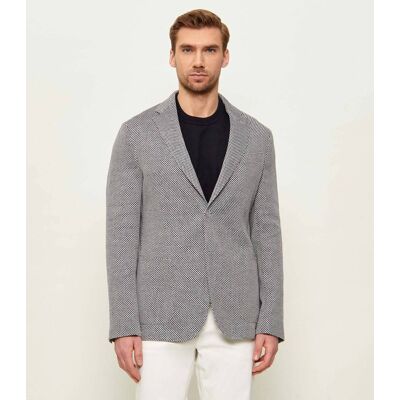 Boss BLACK Marynarka C-Hanry-262 Slim Fit z dodatkiem lnu granatowy 48 Boss BLACK Marynarka C-Hanry-262 Slim Fit z dodatkiem lnu granatowy 48