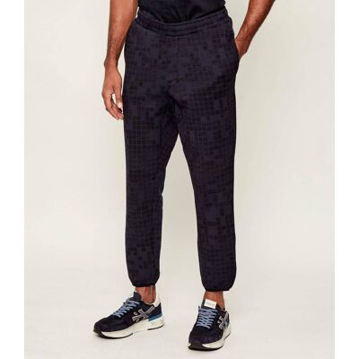 Boss GREEN Spodnie dresowe JT_Clash Long Regular Fit granatowy L Boss GREEN Spodnie dresowe JT_Clash Long Regular Fit granatowy L