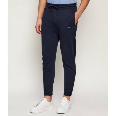 Hugo Blue Spodnie dresowe Napin Regular Fit granatowy L Hugo Blue Spodnie dresowe Napin Regular Fit granatowy L