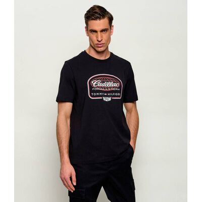 T-shirt SCRIPT Tommy Hilfiger X Cadillac Formula 1 Regular Fit czarny M T-shirt SCRIPT Tommy Hilfiger X Cadillac Formula 1 Regular Fit czarny M