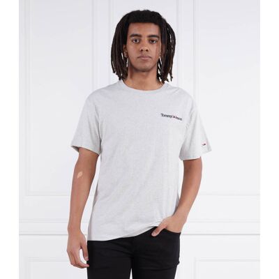 Tommy Jeans T-shirt Regular Fit szary M Tommy Jeans T-shirt Regular Fit szary M