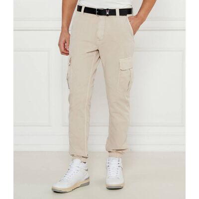 Tommy Jeans Spodnie cargo Ryan Regular Fit beżowy 34/34 Tommy Jeans Spodnie cargo Ryan Regular Fit beżowy 34/34