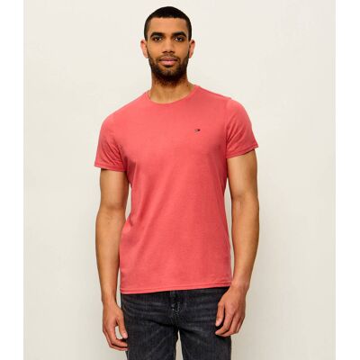 Tommy Jeans T-shirt Slim Fit koralowy XXL Tommy Jeans T-shirt Slim Fit koralowy XXL