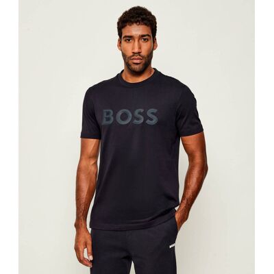 Boss GREEN T-shirt Iconic Zone Regular Fit granatowy S Boss GREEN T-shirt Iconic Zone Regular Fit granatowy S