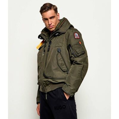 PARAJUMPERS Puchowa kurtka 2w1 Gobi Regular Fit oliwkowy XL PARAJUMPERS Puchowa kurtka 2w1 Gobi Regular Fit oliwkowy XL