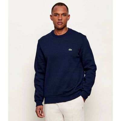 Lacoste Bluza Classic fit granatowy XXXL Lacoste Bluza Classic fit granatowy XXXL