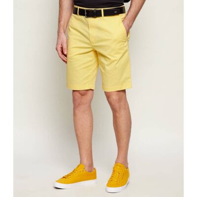Tommy Hilfiger Szorty chino Denton Slim Fit żółty 34 Tommy Hilfiger Szorty chino Denton Slim Fit żółty 34